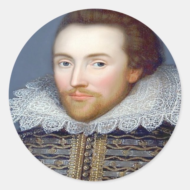 Sticker Rond Shakespeare (Devant)