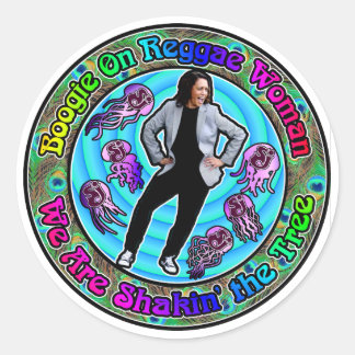 Sticker Rond Shakin' the Tree - Boogie on - Kamala