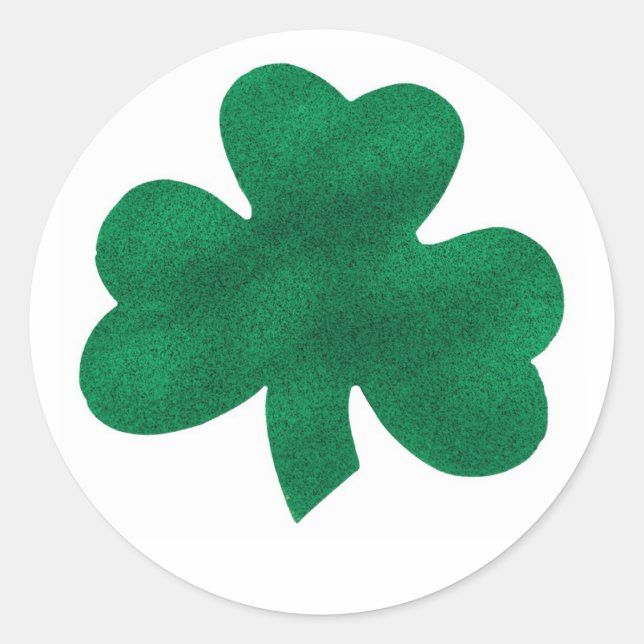 Sticker Rond Shamrock (Devant)
