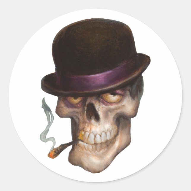 Sticker Rond Sharkey (Devant)