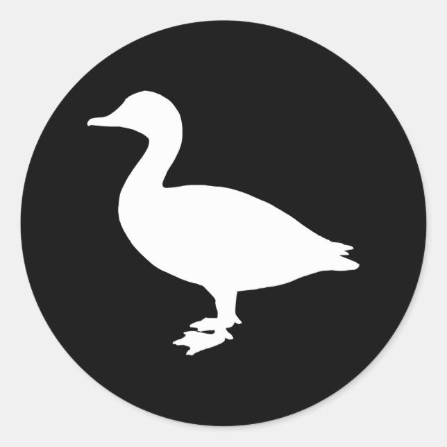 Sticker Rond Sheldrake Duck (Devant)