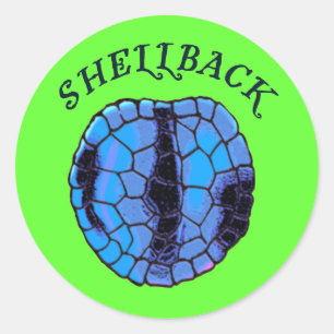 Sticker Rond Shellback