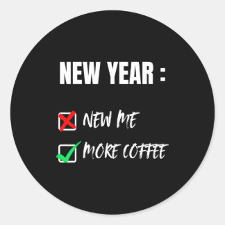 Sticker Rond Shes My Midnight Kiss Saying Romantic Couple New Y