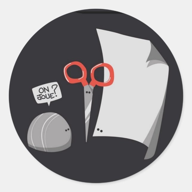 Sticker Rond Shifumi (Devant)