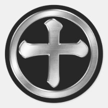 Shimazu Clan Kamon Argent Chrome