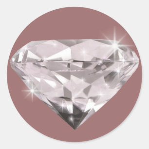 Sticker Rond Shine diamond