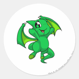 Sticker Rond Shoyru Green