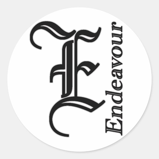 Sticker Rond Shredders Endeavor Yachts (Devant)