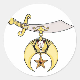 Sticker Rond shriner-1