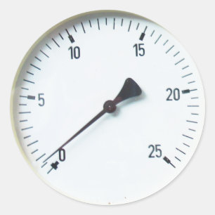 Sticker Rond Sickers à cadran à pression vapeur