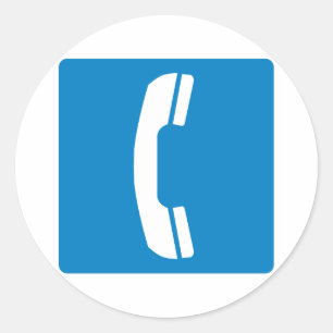 Sticker Rond Signal routier