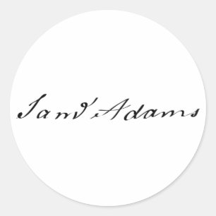 Sticker Rond Signature de Sam Adams