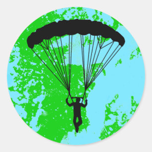 Sticker Rond silhouette