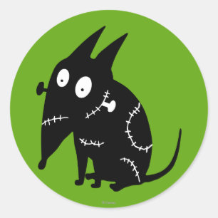 Sticker Rond Silhouette de pose parfumée