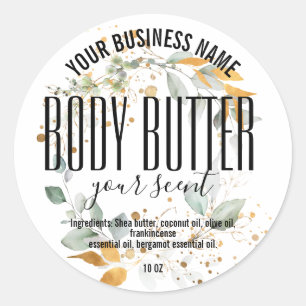 STICKER ROND SIMPLE MINIMALISTE BODY BETTER