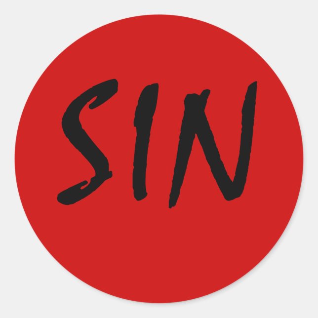 STICKER ROND SIN (Devant)