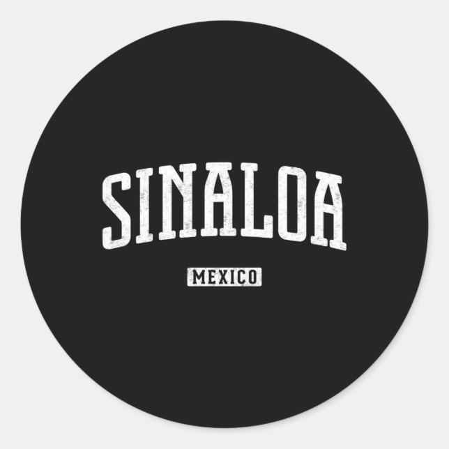 Sticker Rond Sinaloa Sinaloa (Devant)