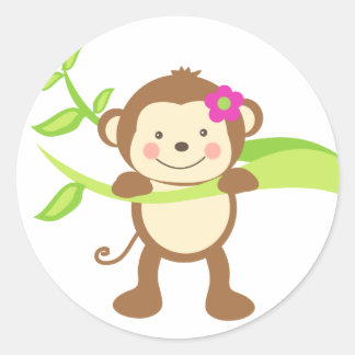 Sticker Rond Singe mignon.png