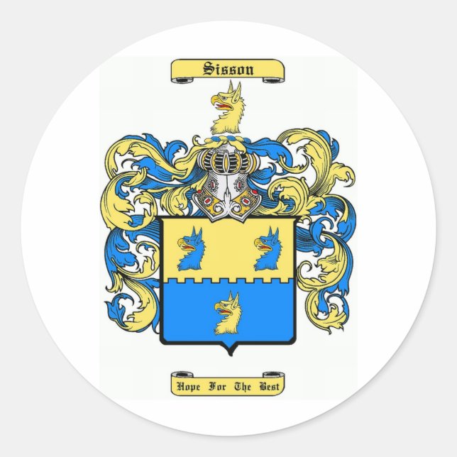 Sticker Rond sisson (Devant)