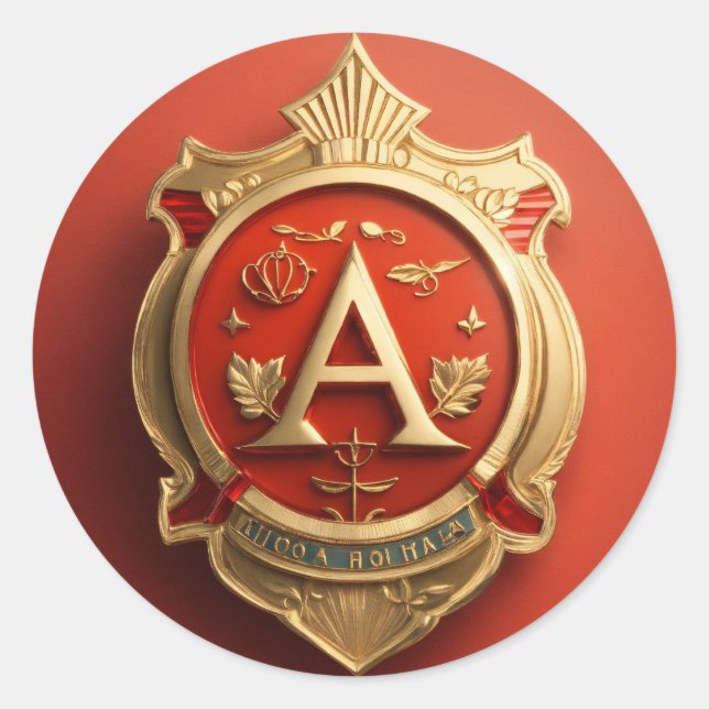 Sticker Rond Situation délicate (Devant)