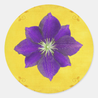 Sticker Rond Sixième cadeau Chakra - Troisième oeil