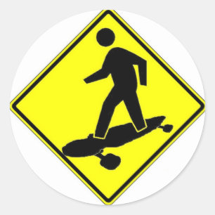 Sticker Rond Sk8r Xing