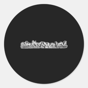 Sticker Rond Skateboard