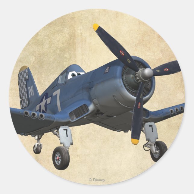 Sticker Rond Skipper 1 (Devant)