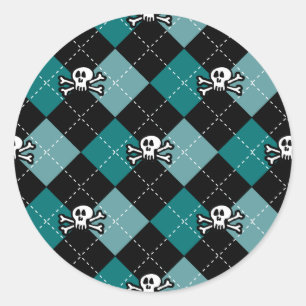 Sticker Rond Skullgyle