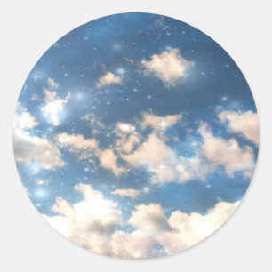 Sticker Rond Sky Sparkings