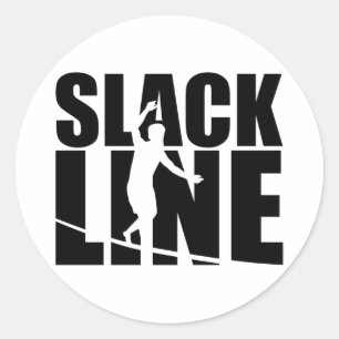 Sticker Rond Slackline
