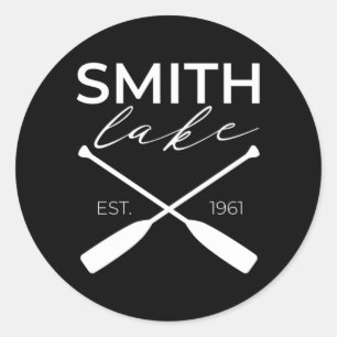 Sticker Rond Smith Lake Alabama