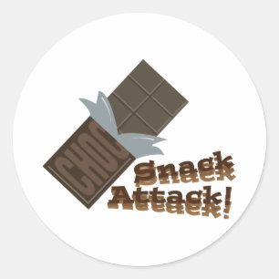 Sticker Rond Snack