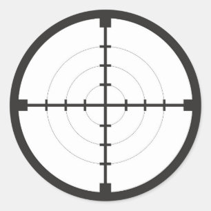 Sticker Rond sniper fintarget