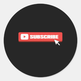 Sticker Rond Social Media Like Share Comt S'abonner Vlogger