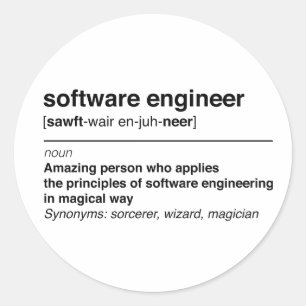 Sticker Rond Software Engineer
