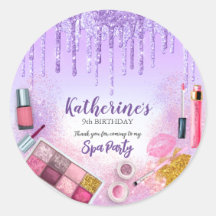 Soin de Spa Fille Glamour Anniversaire Salon Viole