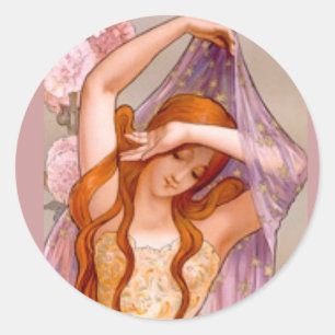 Sticker Rond Soiree d'Ete Nouveau