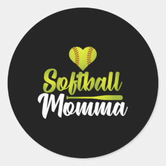 Sticker Rond Soirée Mère De Momma Pour Les Mères De Soutien
