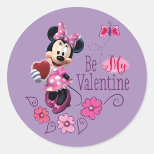 Sticker Rond Sois ma Saint Valentin