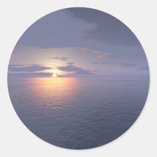 Sticker Rond Soleil