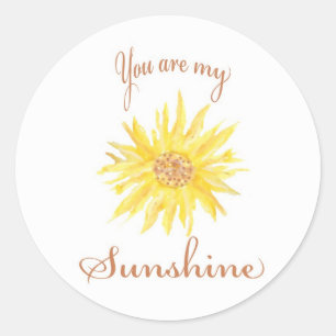 Sticker Rond Soleil
