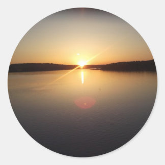 Sticker Rond Soleil