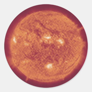 Sticker Rond Soleil
