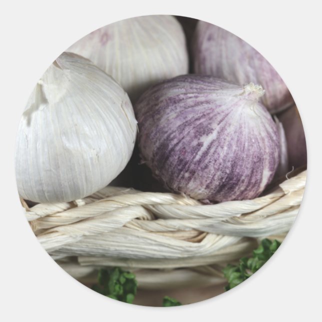 Sticker Rond Solo Garlic (Devant)