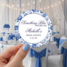 Something Blue Before I Do Floral Bridal Shower 