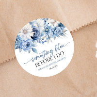 Something Blue Before I Do Floral Bridal Shower