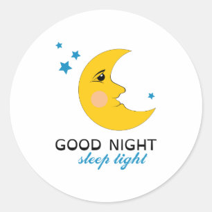 Sticker Rond Sommeil serré
