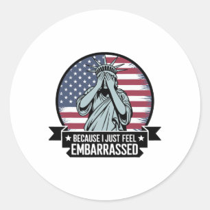 Sticker Rond Sommes-Nous Encore Génial Parce Que Je Sens Juste 