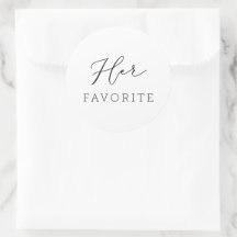 Son Mariage favori Favor Script Calligraphie